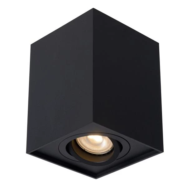Lucide TUBE - Ceiling spotlight - 1xGU10 - Black - detail 1